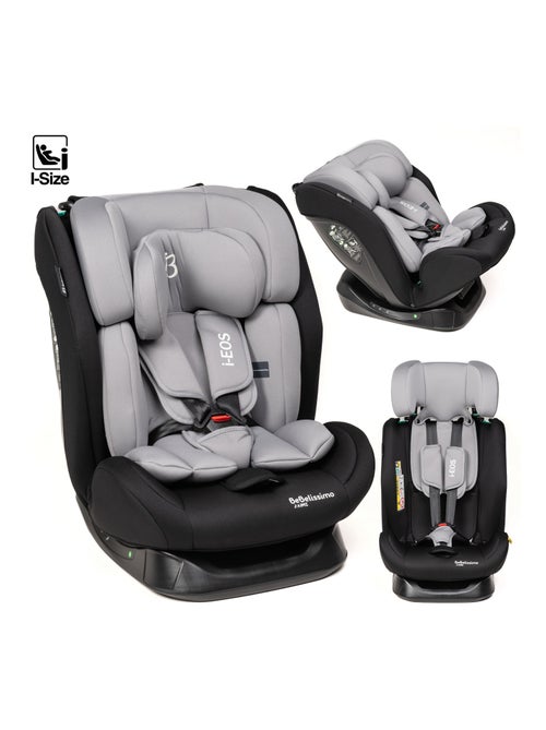 BEBELISSIMO - Siège auto I-size - groupe 0+/1/2/3 - (0-36kg) - Inclinable - 40 -150cm - i-EOS - Kiabi BEBELISSIMO - Siège auto I-size - groupe 0+/1/2/3 - (0-36kg) - Inclinable - 40 -150cm - i-EOS - Kiabi