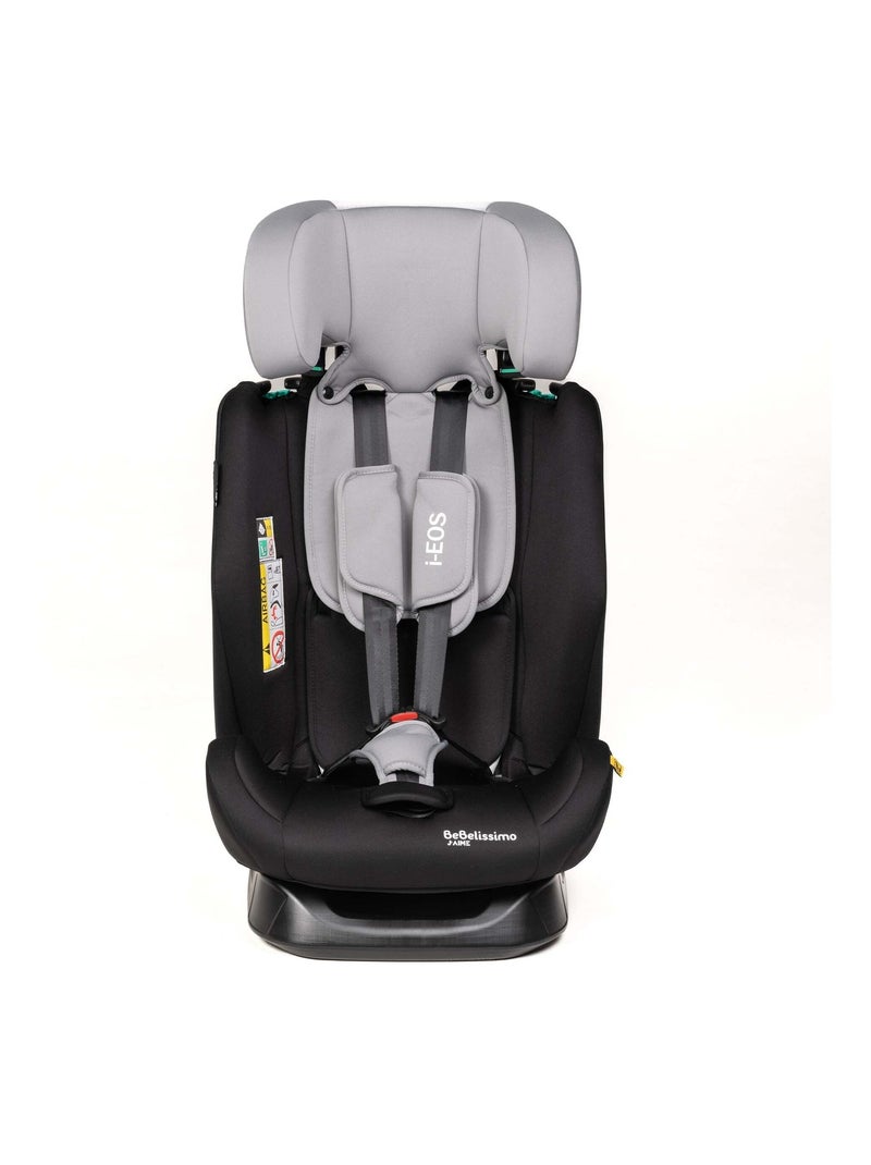 BEBELISSIMO  - Siège auto I-size  - groupe 0+/1/2/3 - (0-36kg) -  Inclinable - 40 -150cm - i-EOS Gris - Kiabi