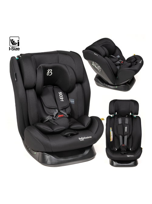 BEBELISSIMO - Siège auto I-size - groupe 0+/1/2/3 - (0-36kg) - Inclinable - 40 -150cm - i-EOS - Kiabi BEBELISSIMO - Siège auto I-size - groupe 0+/1/2/3 - (0-36kg) - Inclinable - 40 -150cm - i-EOS - Kiabi