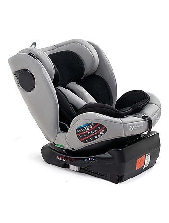 Bebelissimo - siège auto isofix - pivontant 360 ° - 40-150 cm - 0-36kg i- evol
