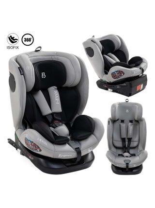 Bebelissimo - Siège auto Isofix - pivontant 360 ° - 40-150 cm -  0-36kg- i- Evol