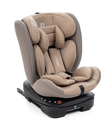 Bebelissimo - siège auto isofix - pivontant 360 ° - 40-150 cm - 0-36kg i- como