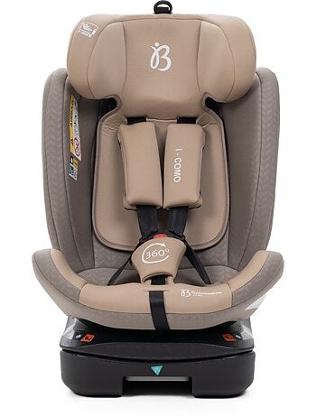 Bebelissimo - siège auto isofix - pivontant 360 ° - 40-150 cm - 0-36kg i- como