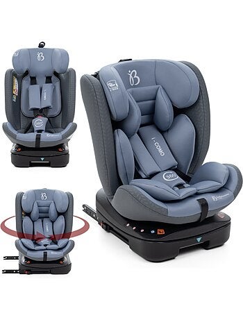 Bebelissimo - siège auto isofix - pivontant 360 ° - 40-150 cm - 0-36kg i- como