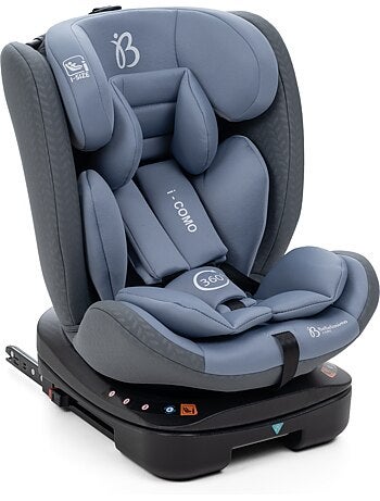 Bebelissimo - siège auto isofix - pivontant 360 ° - 40-150 cm - 0-36kg i- como