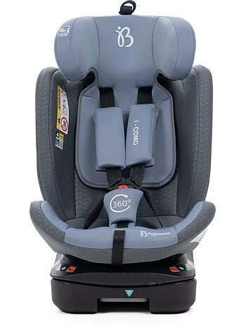 Bebelissimo - siège auto isofix - pivontant 360 ° - 40-150 cm - 0-36kg i- como