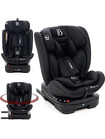 Bebelissimo - siège auto isofix - pivontant 360 ° - 40-150 cm - 0-36kg i- como