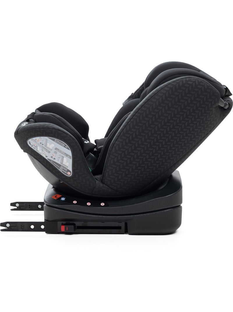 Bebelissimo - siège auto isofix - pivontant 360 ° - 40-150 cm -  0-36kg  i- como Noir - Kiabi