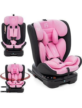 Bebelissimo - siège auto isofix - pivontant 360 ° - 40-150 cm - 0-36kg i- como
