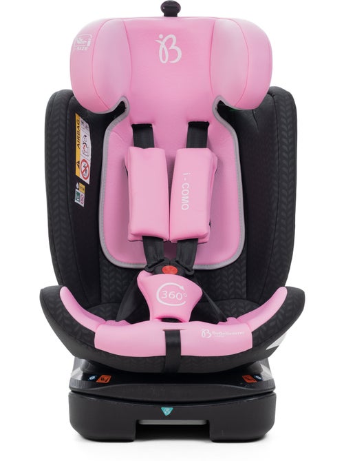 Bebelissimo - siège auto isofix - pivontant 360 ° - 40-150 cm - 0-36kg i- como - Kiabi Bebelissimo - siège auto isofix - pivontant 360 ° - 40-150 cm - 0-36kg i- como - Kiabi