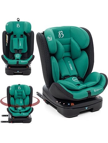 Bebelissimo - siège auto isofix - pivontant 360 ° - 40-150 cm - 0-36kg i- como