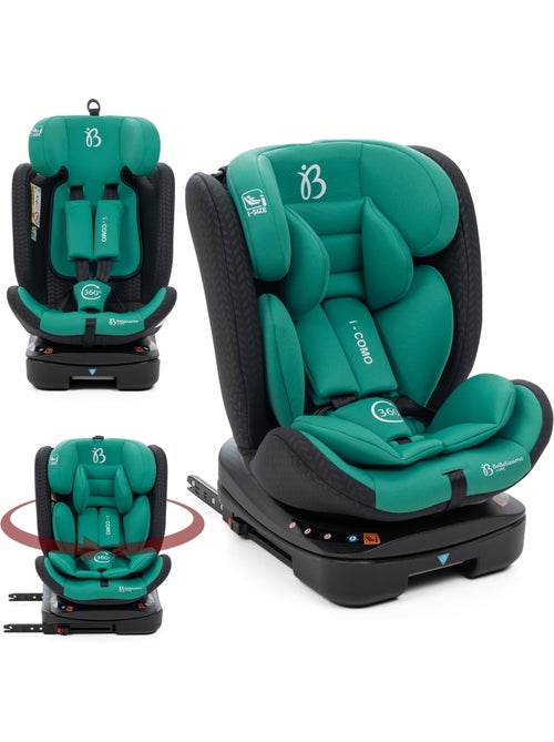 Bebelissimo - siège auto isofix - pivontant 360 ° - 40-150 cm - 0-36kg i- como - Kiabi Bebelissimo - siège auto isofix - pivontant 360 ° - 40-150 cm - 0-36kg i- como - Kiabi