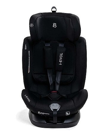 Bebelissimo - siège auto isofix - pivontant 360 ° - 40-150 cm - 0-36kg i- evol