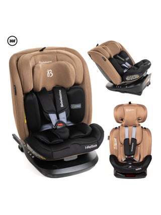 BEBELISSIMO  - Siège auto Isofix - pivotant 360 ° - groupe 0+/1/2/3 - (0-36kg) - Hellios - beige / n