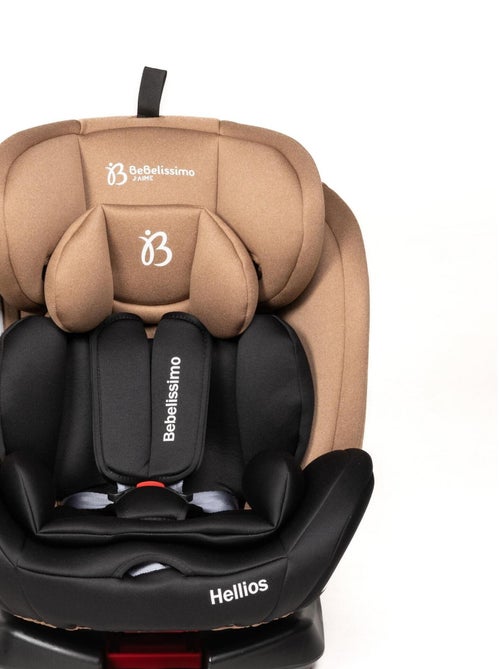 BEBELISSIMO  - Siège auto Isofix - pivotant 360 ° - groupe 0+/1/2/3 - (0-36kg) - Hellios - beige / n - Kiabi