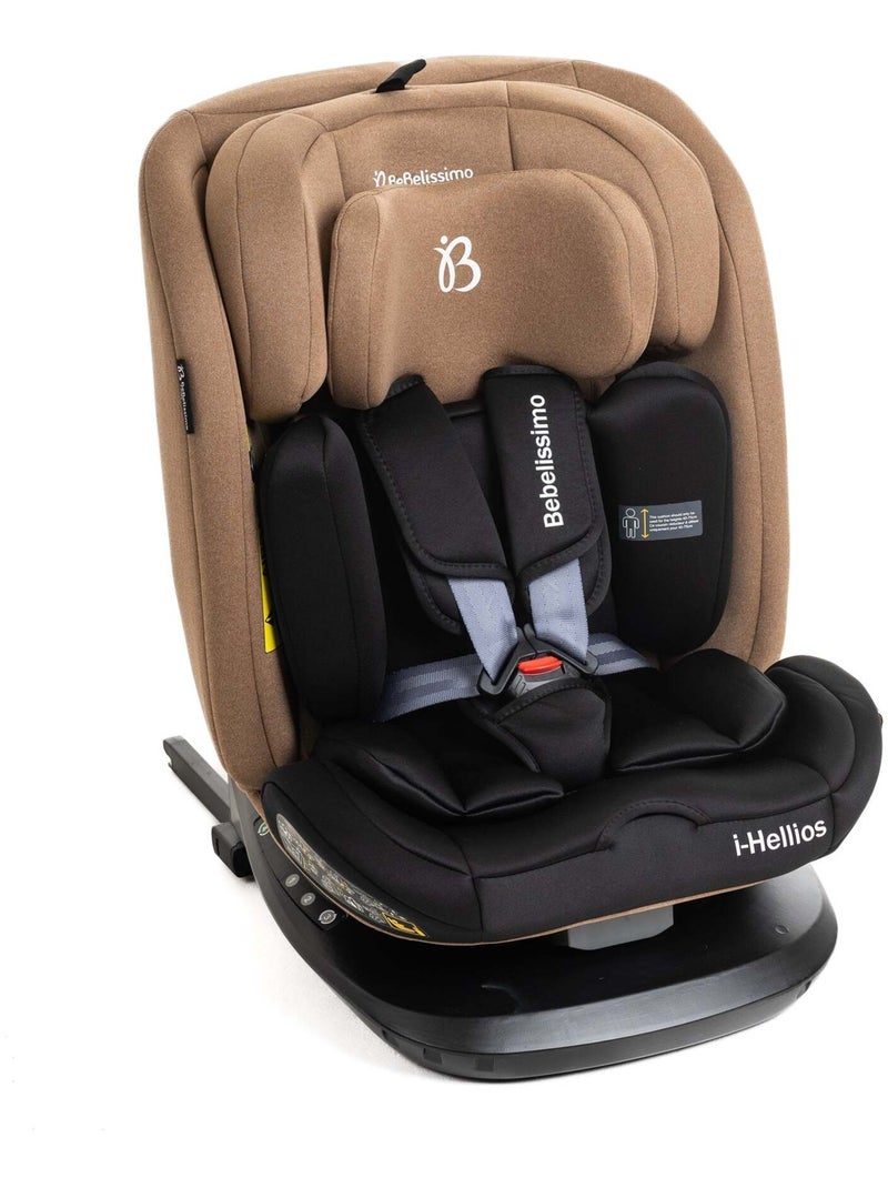 BEBELISSIMO  - Siège auto Isofix - pivotant 360 ° - groupe 0+/1/2/3 - (0-36kg) - Hellios Beige - Kiabi