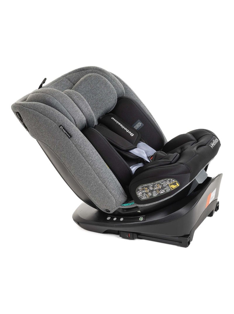 BEBELISSIMO  - Siège auto Isofix - pivotant 360 ° - groupe 0+/1/2/3 - (0-36kg) - Hellios Bordeaux - Kiabi