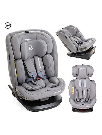 BEBELISSIMO - Siège auto Isofix - pivotant 360 ° - groupe 0+/1/2/3 - (0-36kg) - Hellios