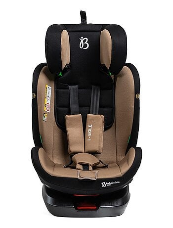 BEBELISSIMO - Siège auto Isofix - pivotant 360 ° - groupe 0+/1/2/3 - (0-36kg) - i-EOLE