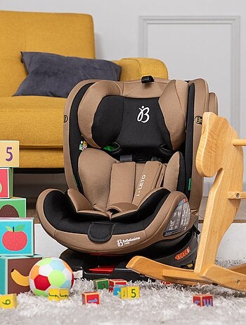 BEBELISSIMO - Siège auto Isofix - pivotant 360 ° - groupe 0+/1/2/3 - (0-36kg) - i-EOLE