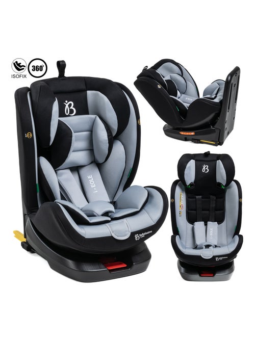 BEBELISSIMO - Siège auto Isofix - pivotant 360 ° - groupe 0+/1/2/3 - (0-36kg) - i-EOLE - Kiabi