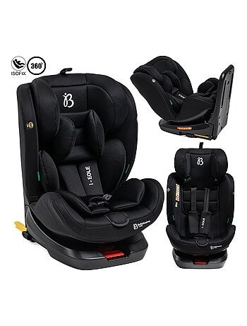 BEBELISSIMO - Siège auto Isofix - pivotant 360 ° - groupe 0+/1/2/3 - (0-36kg) - i-EOLE