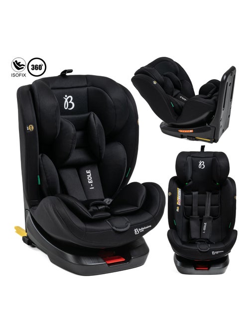 BEBELISSIMO - Siège auto Isofix - pivotant 360 ° - groupe 0+/1/2/3 - (0-36kg) - i-EOLE - Kiabi
