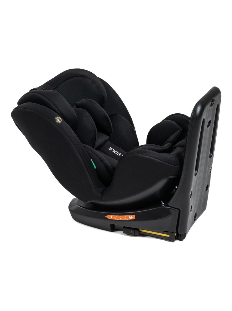 BEBELISSIMO - Siège auto Isofix - pivotant 360 ° - groupe 0+/1/2/3 - (0-36kg) - i-EOLE Noir - Kiabi