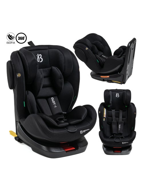 BEBELISSIMO - Siège auto Isofix - pivotant 360 ° - groupe 0+/1/2/3 - (0-36kg) - i-Leto - Kiabi