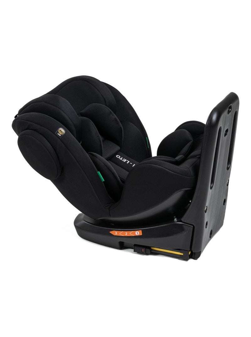 BEBELISSIMO - Siège auto Isofix - pivotant 360 ° - groupe 0+/1/2/3 - (0-36kg) - i-Leto Noir - Kiabi