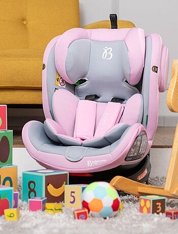 BEBELISSIMO - Siège auto Isofix - pivotant 360 ° - groupe 0+/1/2/3 - (0-36kg) - i-Leto