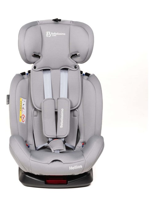BEBELISSIMO - Siège auto Isofix - pivotant 360 ° - groupe 0+/1/2/3 - (0-36kg)- Hellios - gray /gray - Kiabi