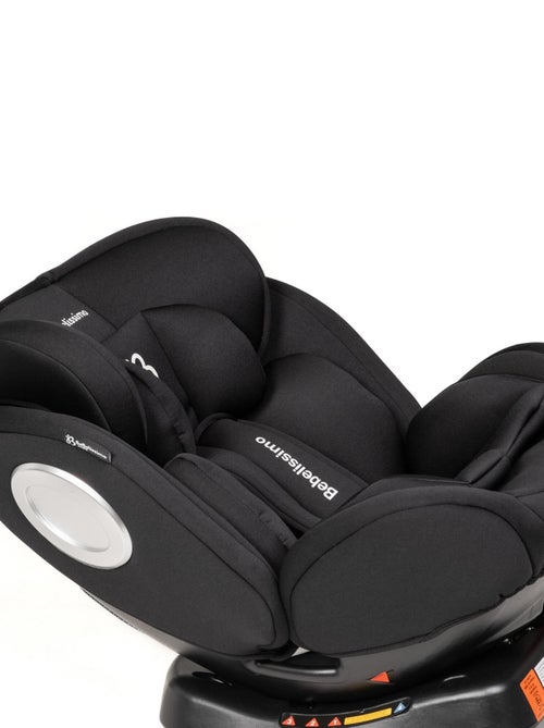 BEBELISSIMO - Siège auto Isofix - pivotant 360 ° - groupe 0+/1/2/3 - (0-36kg)- Hellios Plus - noir / - Kiabi