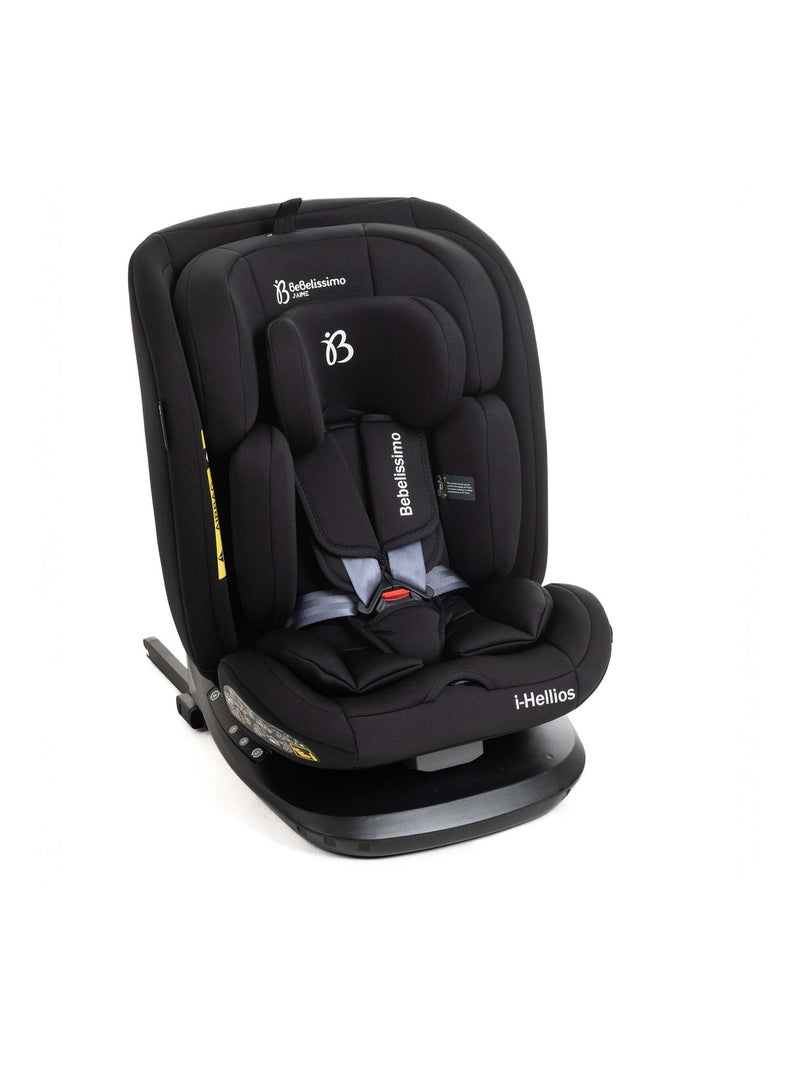 BEBELISSIMO - Siège auto Isofix - pivotant 360 ° - groupe 0+/1/2/3 - (0-36kg)- Hellios Plus Beige - Kiabi