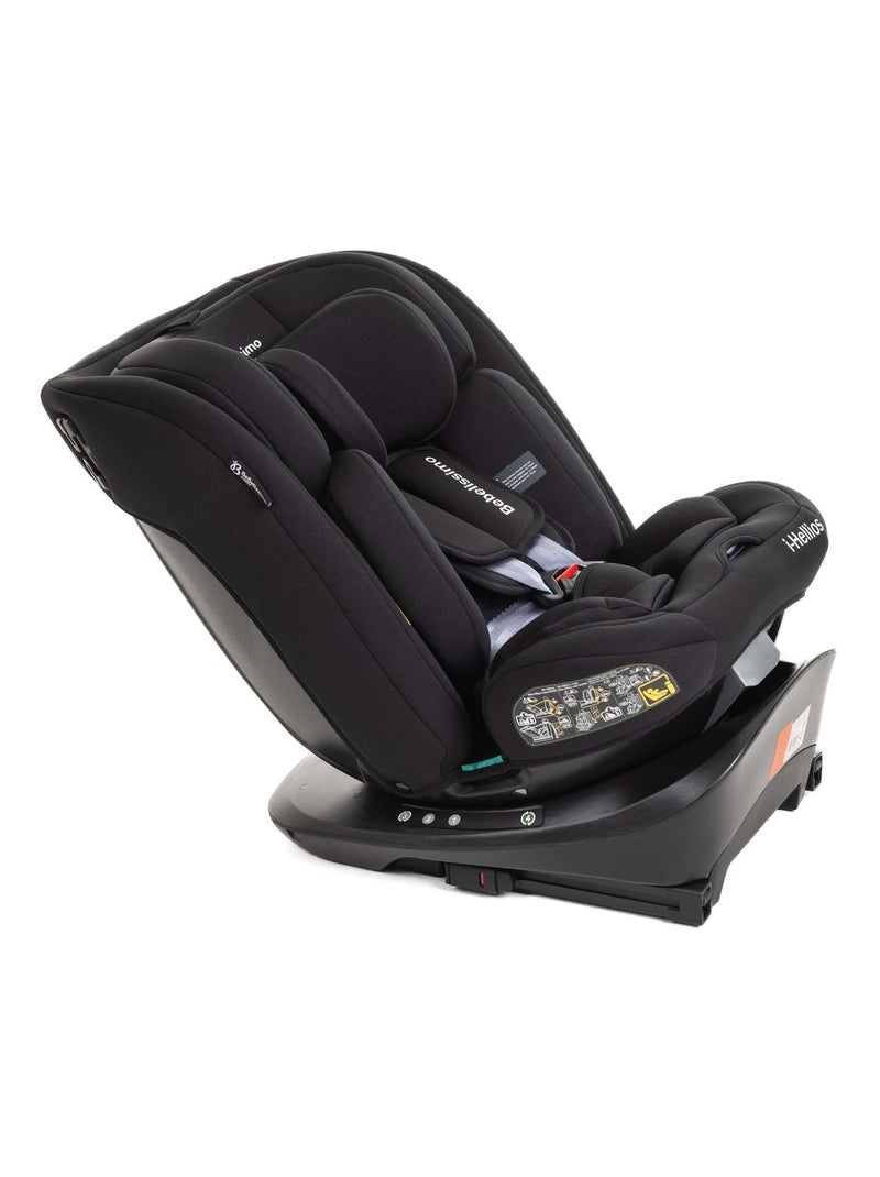 BEBELISSIMO - Siège auto Isofix - pivotant 360 ° - groupe 0+/1/2/3 - (0-36kg)- Hellios Plus Beige - Kiabi