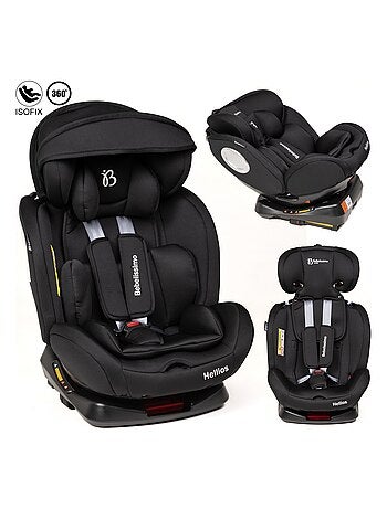 BEBELISSIMO - Siège auto Isofix - pivotant 360 ° - groupe 0+/1/2/3 - (0-36kg)- Hellios Plus