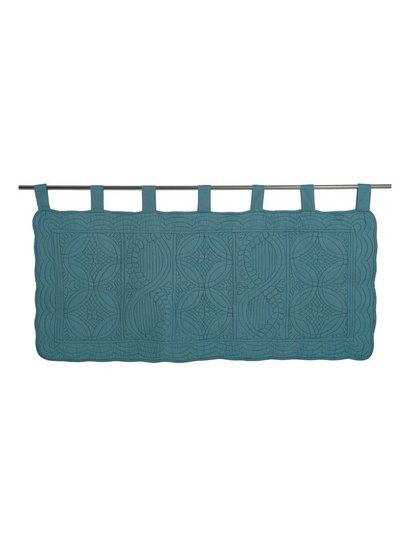 Becquet - Boutis BAILLARGUES en coton Bleu canard - Kiabi