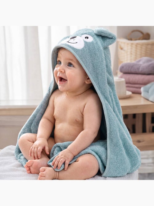 Becquet - cape de bain animals cape de bain en coton - Kiabi