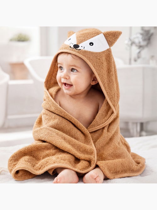 Becquet - cape de bain animals cape de bain en coton - Kiabi