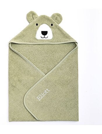 Becquet - cape de bain animals cape de bain en coton
