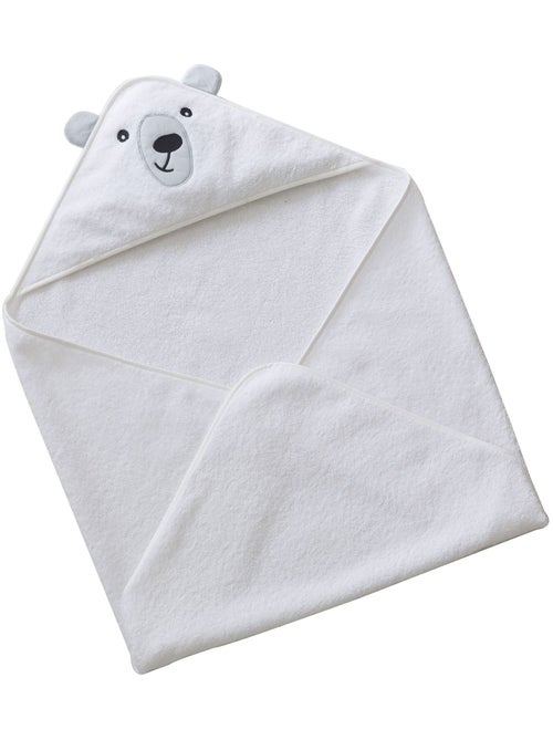 Becquet - Cape de bain BABY cape + bavoir en coton - Kiabi
