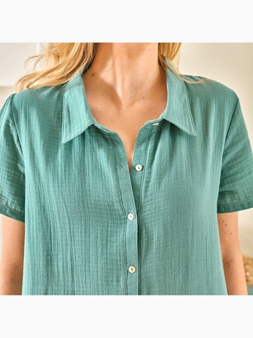 Becquet - Chemise de nuit LIQUETTEGAZE en coton - Kiabi