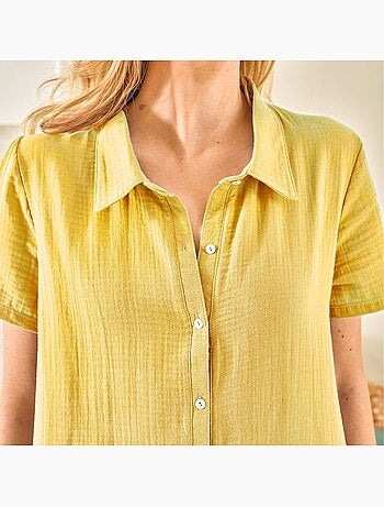 Becquet - chemise de nuit liquettegaze en coton