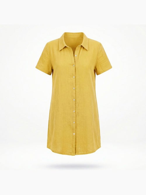 Becquet - chemise de nuit liquettegaze en coton - Kiabi