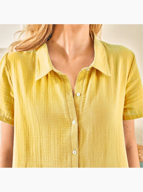 Becquet - chemise de nuit liquettegaze en coton - Kiabi