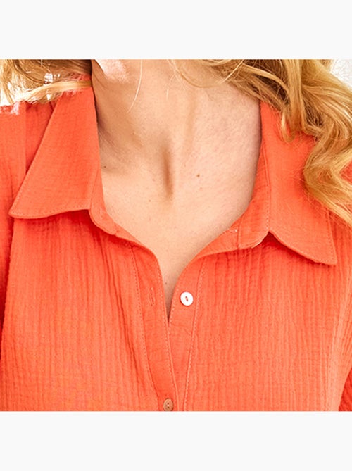 Becquet - Chemise de nuit LIQUETTEGAZE en coton - Kiabi