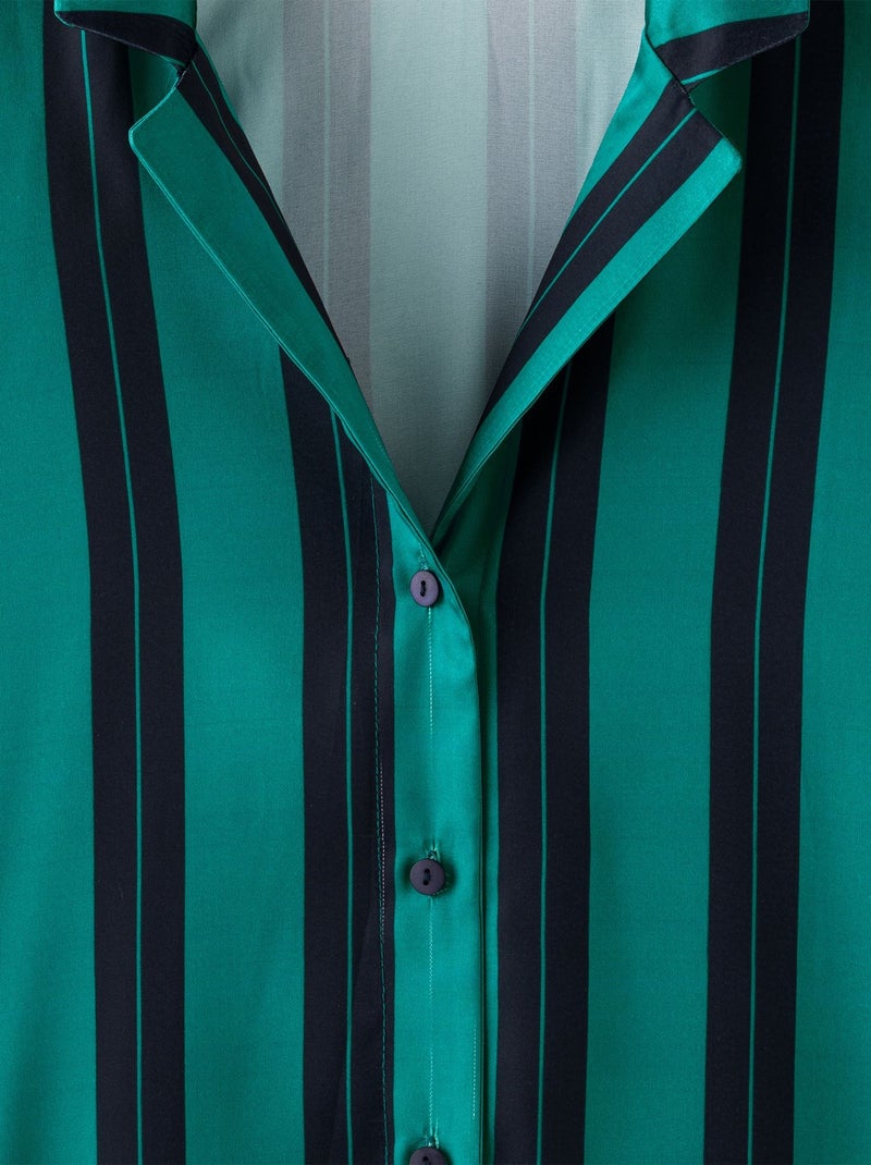 Becquet - Chemise de nuit MYSTERIEUSE en polyester Vert - Kiabi