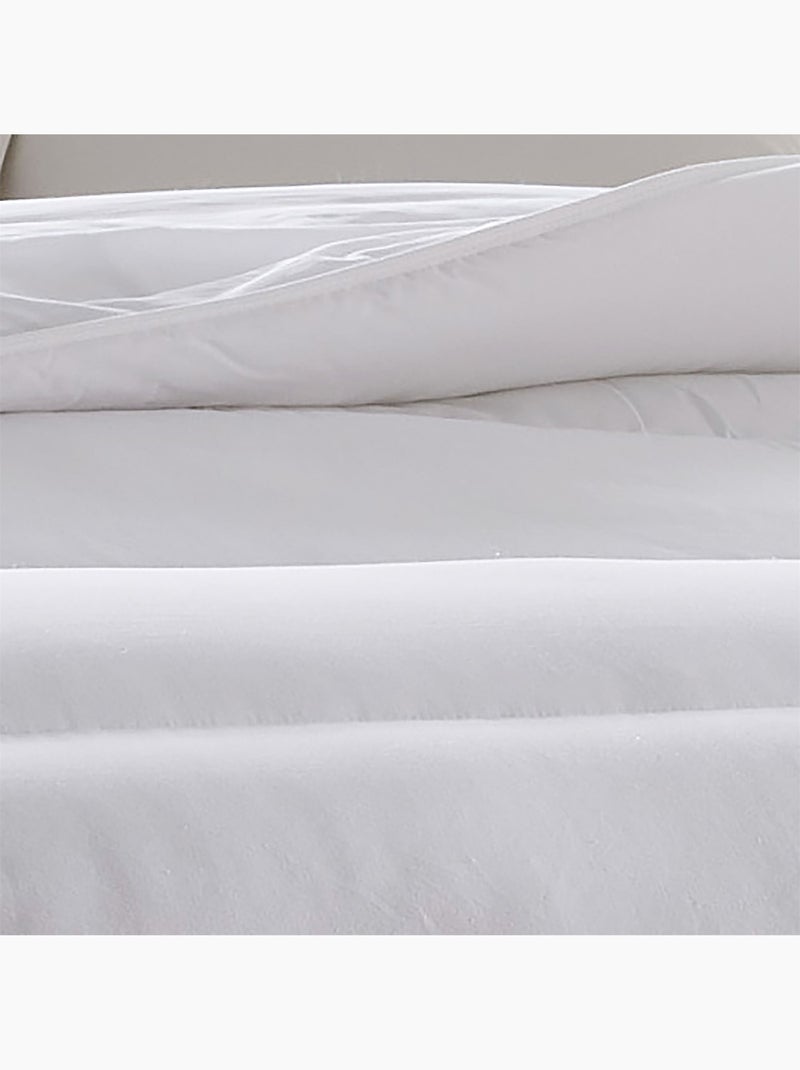 Becquet - Couette chaude DACRON ECO ENERGY en coton Blanc - Kiabi