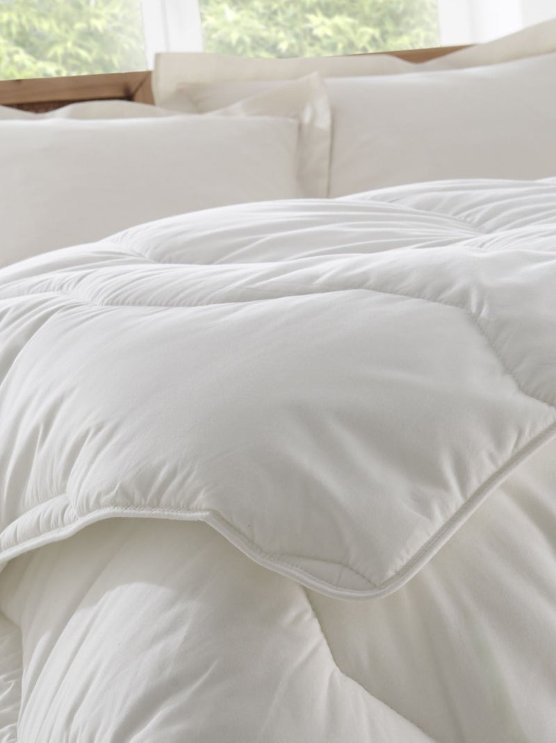 Becquet - Couette chaude DACRON ECO² WWF en coton Blanc - Kiabi