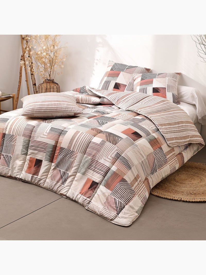 Becquet - Couette chaude GRAPHIQUE en polyester Beige - Kiabi